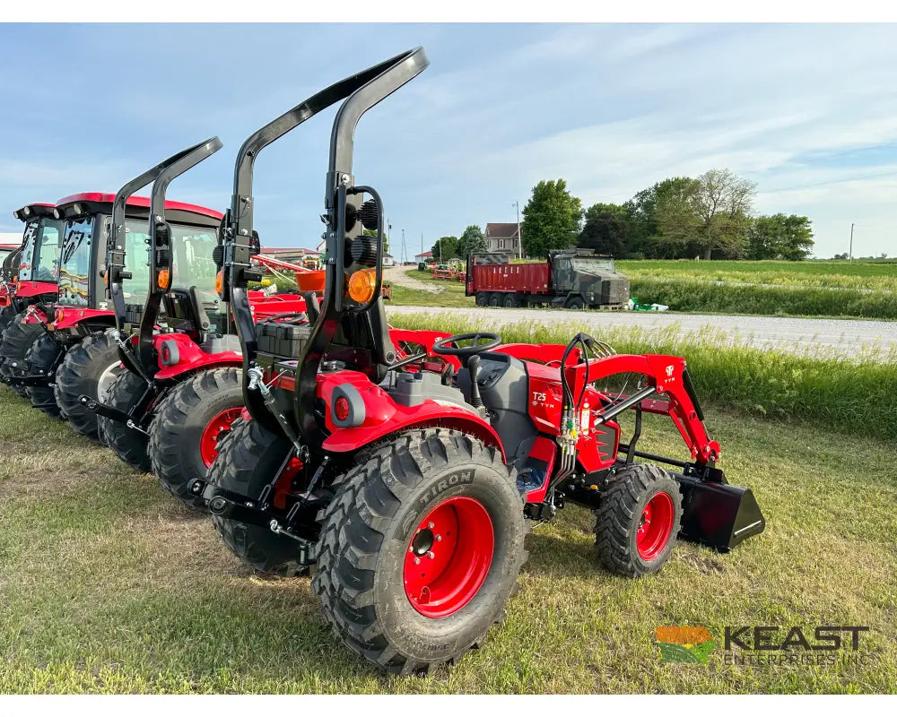 TYM T25 25 hp Tractor - Hydrostatic Transmission 1,534 lb Capacity Loader Tractors