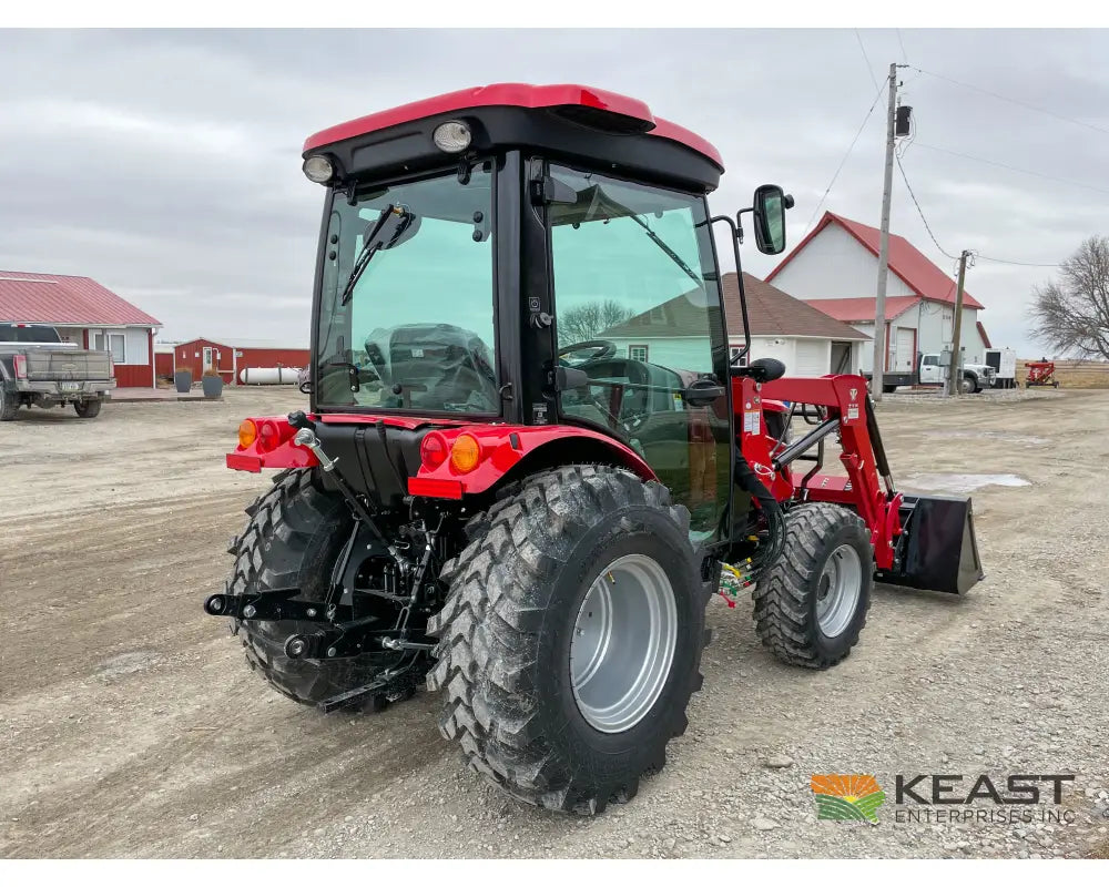 TYM T474HC 47 hp Cab Tractor - Hydrostatic Transmission 2,152 lb Capacity Loader Tractors