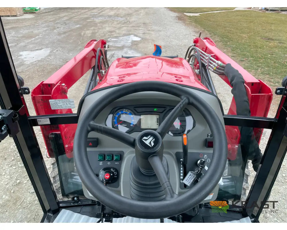 TYM T474HC 47 hp Cab Tractor - Hydrostatic Transmission 2,152 lb Capacity Loader Tractors