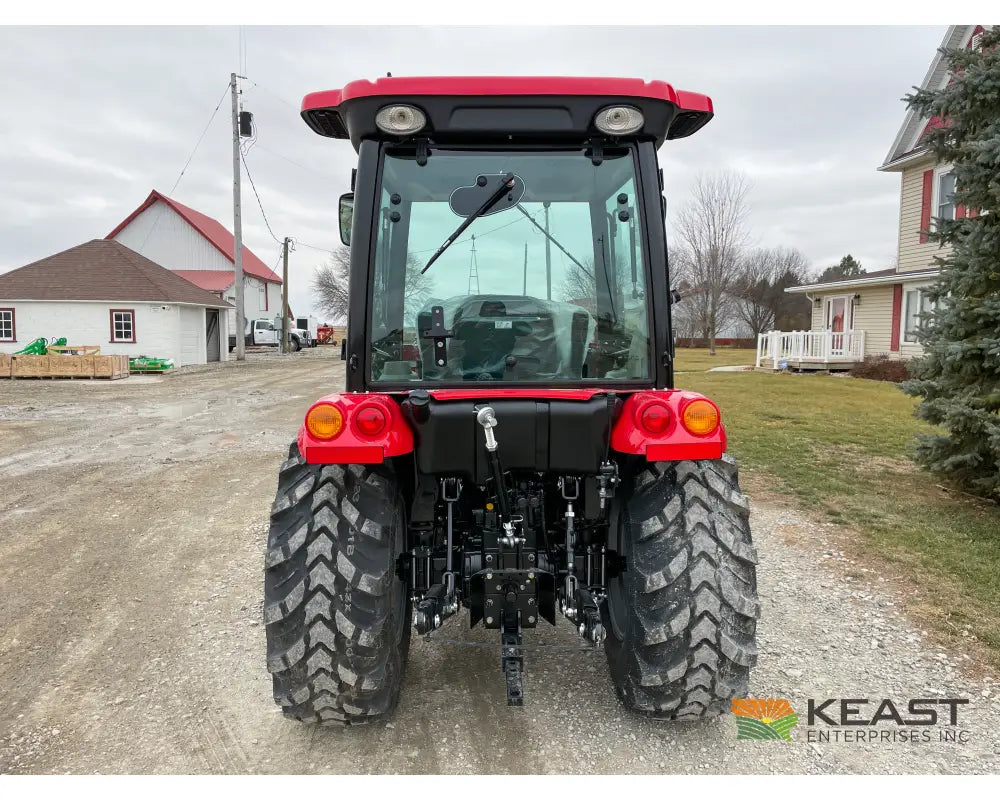TYM T474HC 47 hp Cab Tractor - Hydrostatic Transmission 2,152 lb Capacity Loader Tractors