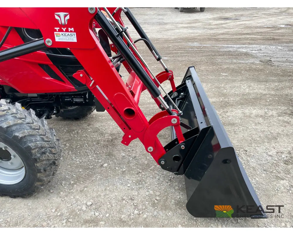 TYM T474HC 47 hp Cab Tractor - Hydrostatic Transmission 2,152 lb Capacity Loader Tractors