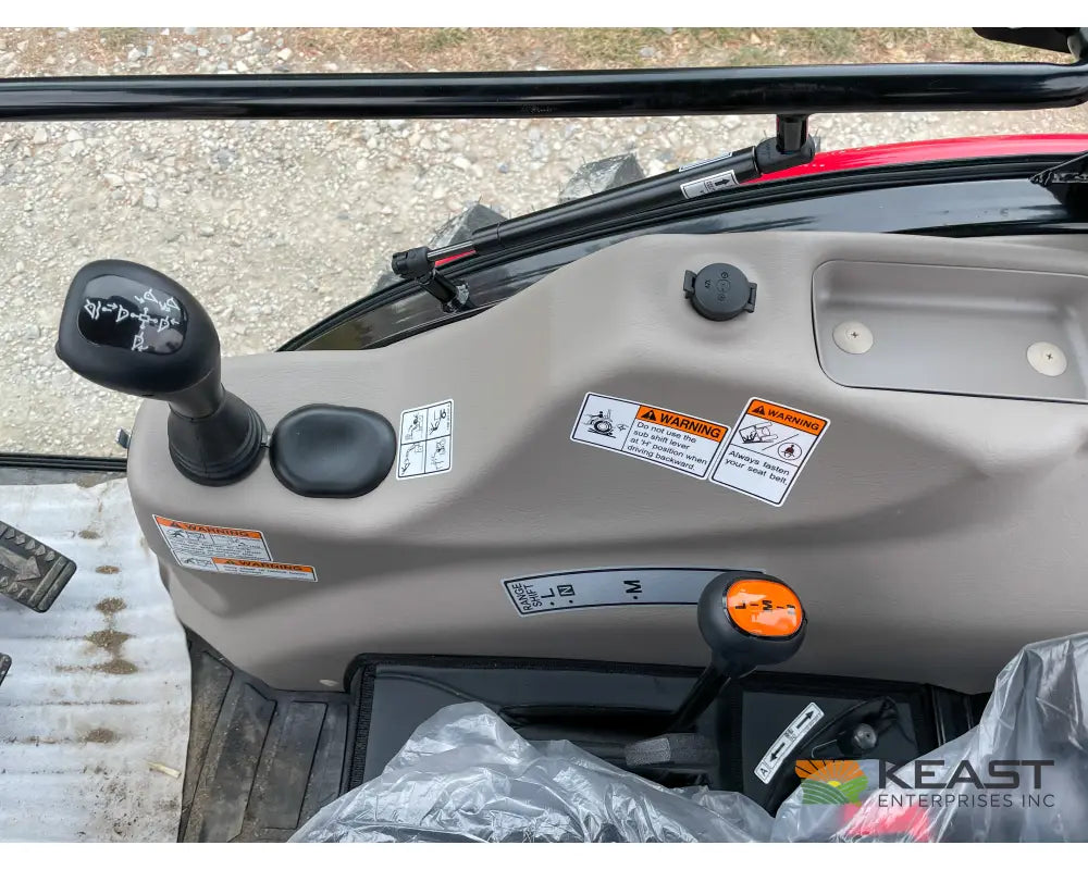 TYM T474HC 47 hp Cab Tractor - Hydrostatic Transmission 2,152 lb Capacity Loader Tractors