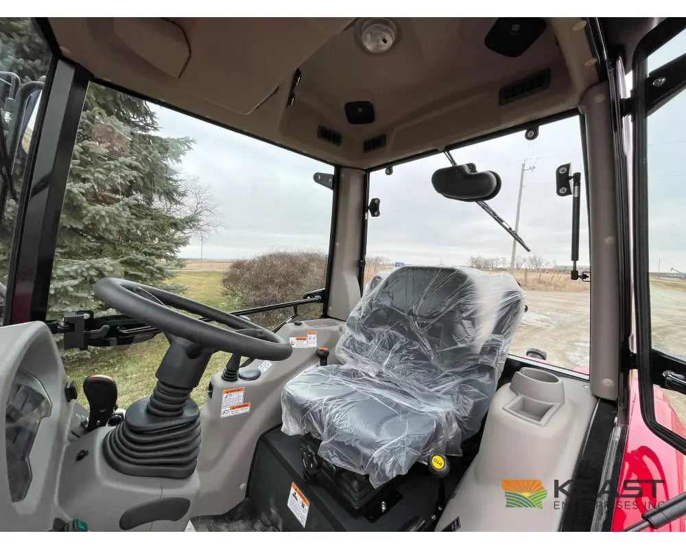 TYM T474HC 47 hp Cab Tractor - Hydrostatic Transmission 2,152 lb Capacity Loader Tractors