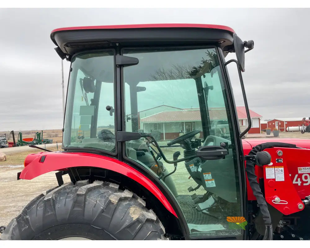 TYM T494HC 48 hp Cab Tractor - Hydrostatic Transmission 2,790 lb Capacity Loader Tractors