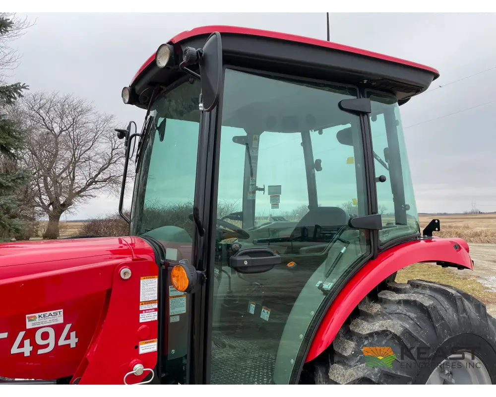 TYM T494HC 48 hp Cab Tractor - Hydrostatic Transmission 2,790 lb Capacity Loader Tractors