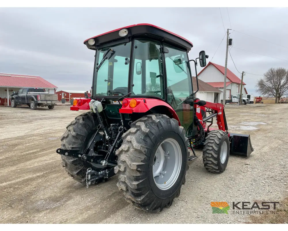 TYM T494HC 48 hp Cab Tractor - Hydrostatic Transmission 2,790 lb Capacity Loader Tractors