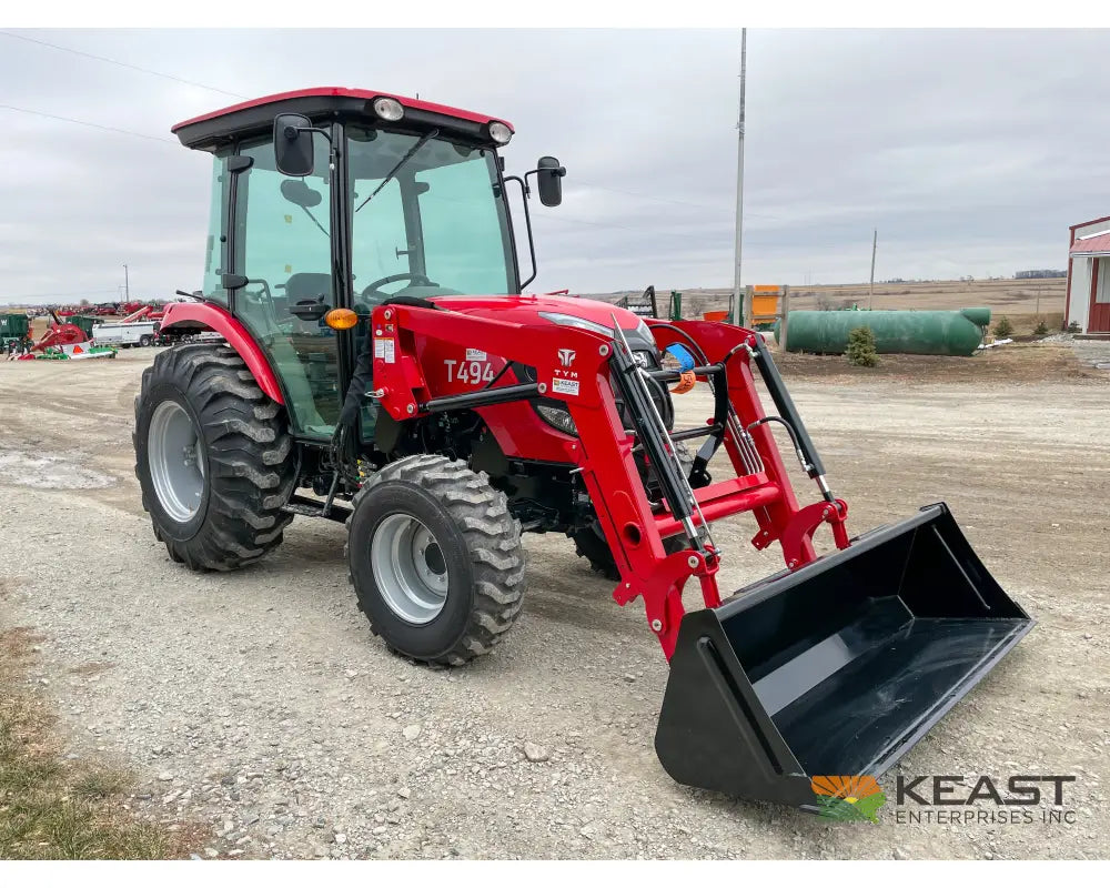 TYM T494HC 48 hp Cab Tractor - Hydrostatic Transmission 2,790 lb Capacity Loader Tractors