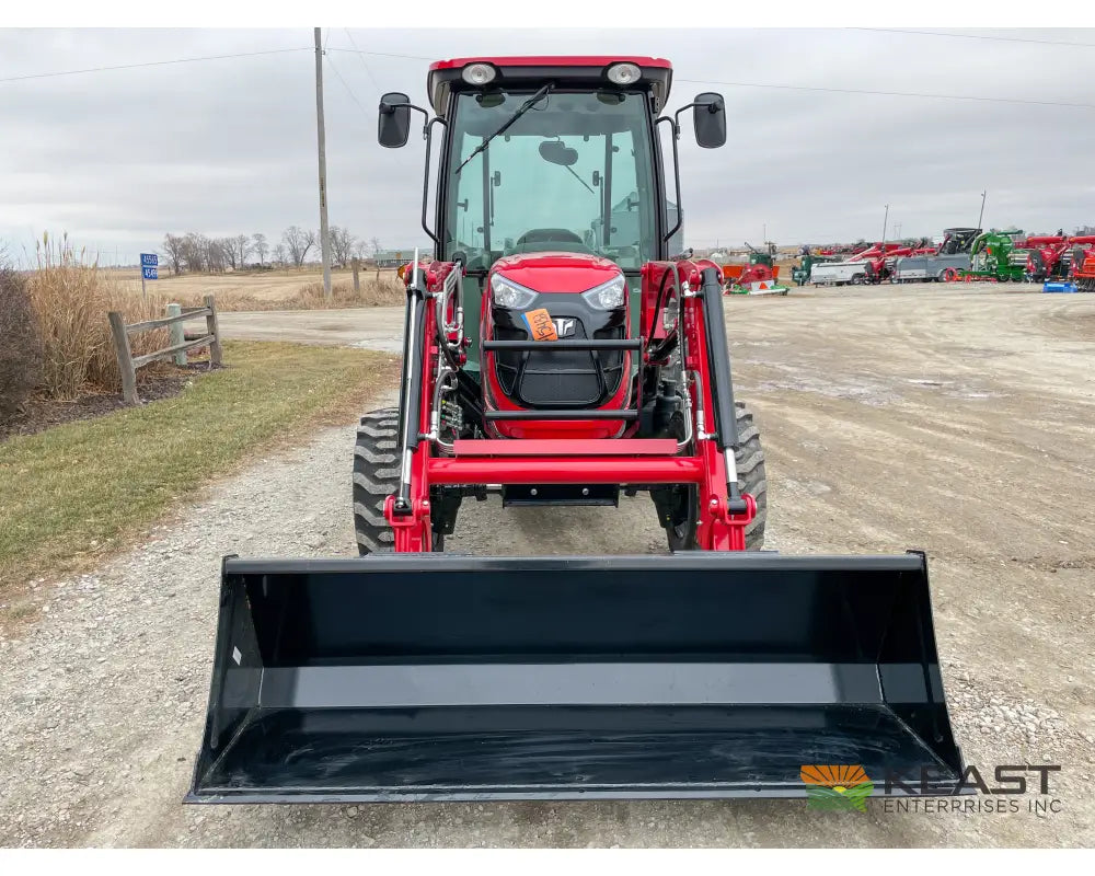 TYM T574HC 55 hp Cab Tractor - Hydrostatic Transmission 2,790 lb Capacity Loader Tractors