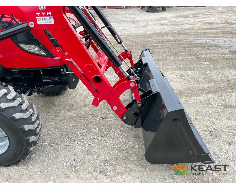 TYM T574HC 55 hp Cab Tractor - Hydrostatic Transmission 2,790 lb Capacity Loader Tractors