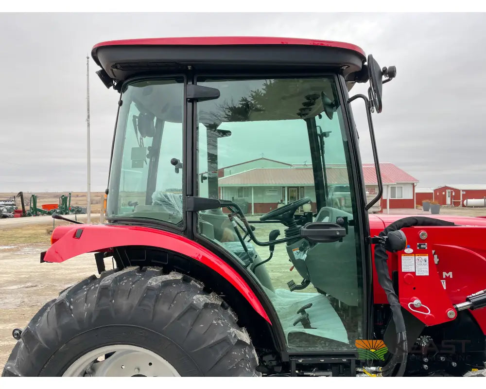 TYM T574HC 55 hp Cab Tractor - Hydrostatic Transmission 2,790 lb Capacity Loader Tractors