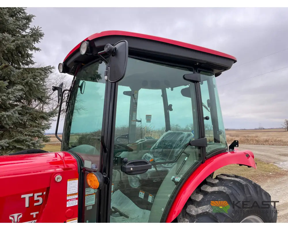 TYM T574HC 55 hp Cab Tractor - Hydrostatic Transmission 2,790 lb Capacity Loader Tractors