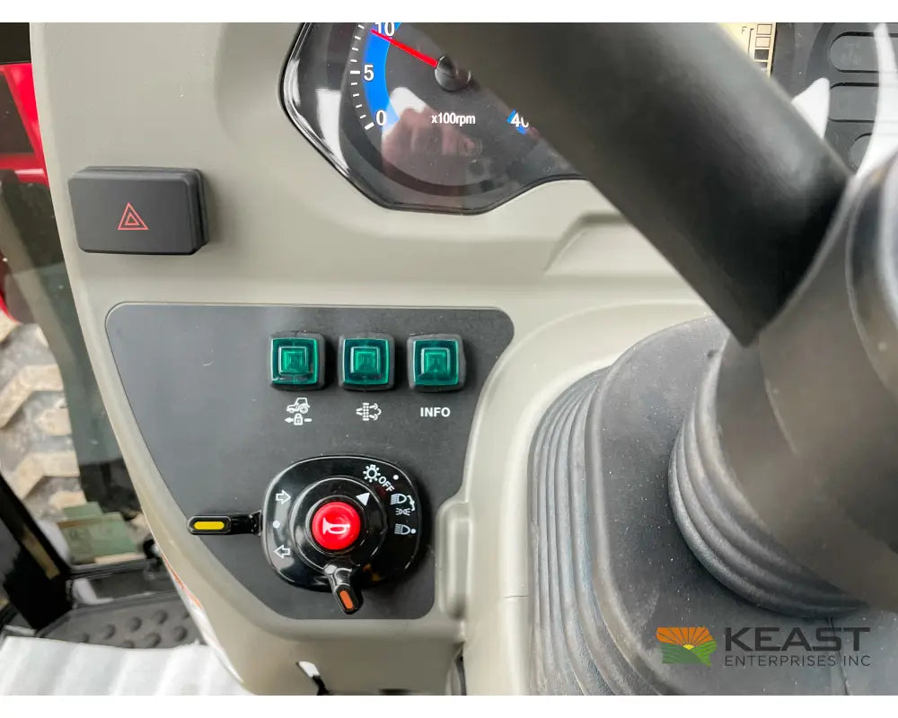 TYM T574HC 55 hp Cab Tractor - Hydrostatic Transmission 2,790 lb Capacity Loader Tractors