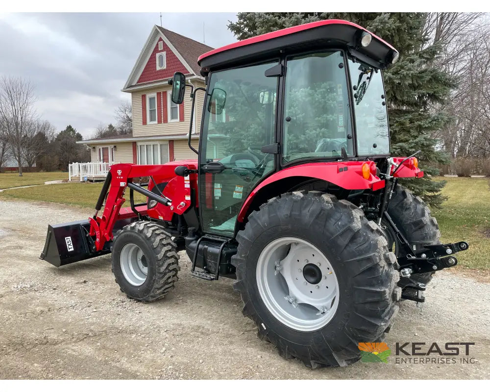 TYM T574HC 55 hp Cab Tractor - Hydrostatic Transmission 2,790 lb Capacity Loader Tractors