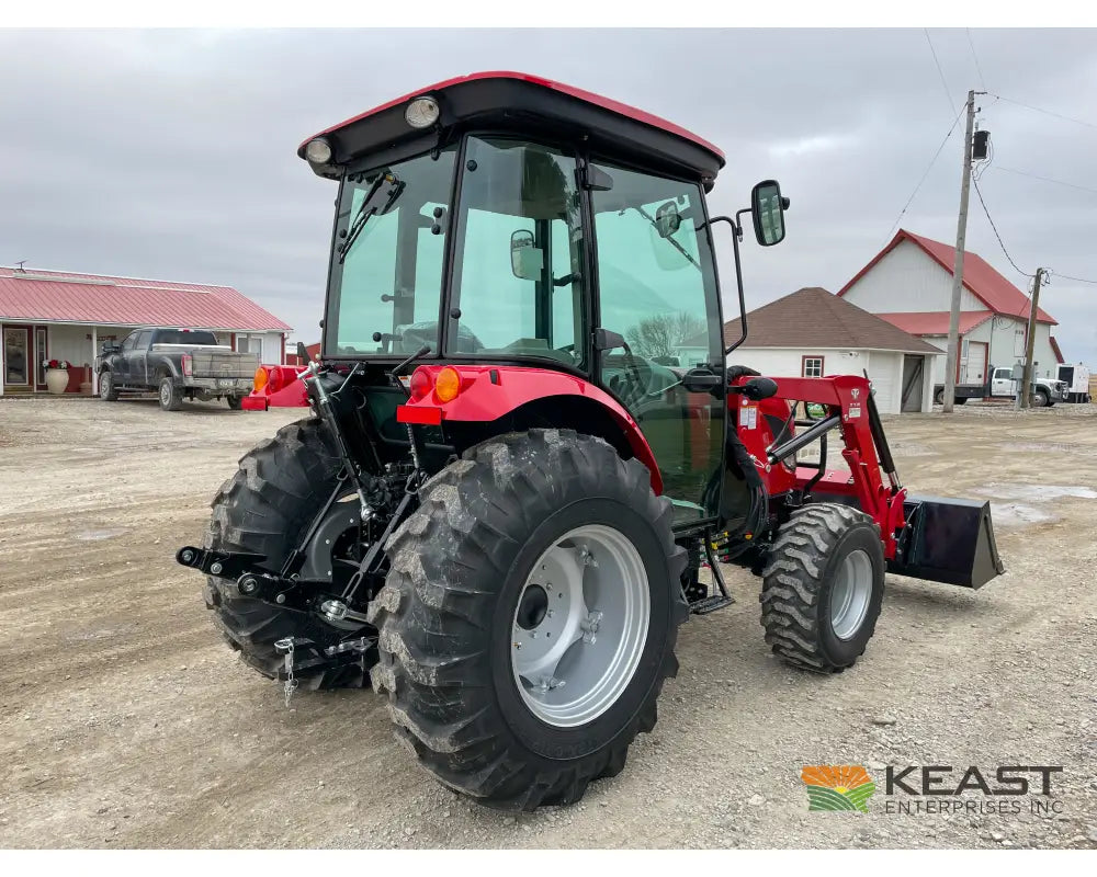 TYM T574HC 55 hp Cab Tractor - Hydrostatic Transmission 2,790 lb Capacity Loader Tractors