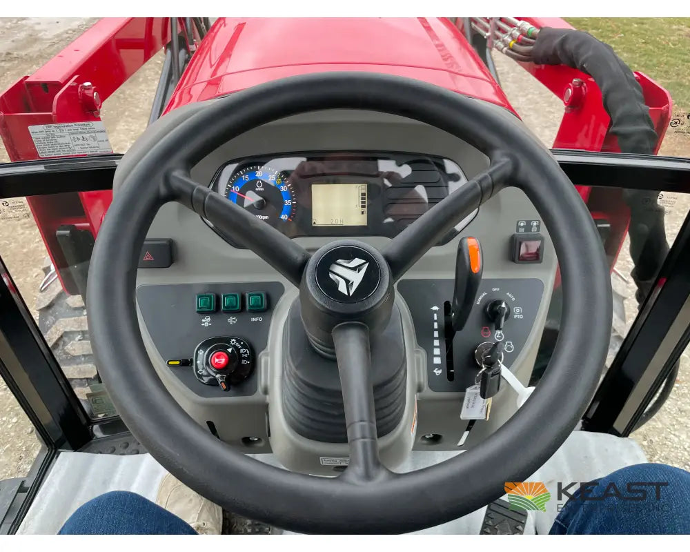 TYM T574HC 55 hp Cab Tractor - Hydrostatic Transmission 2,790 lb Capacity Loader Tractors