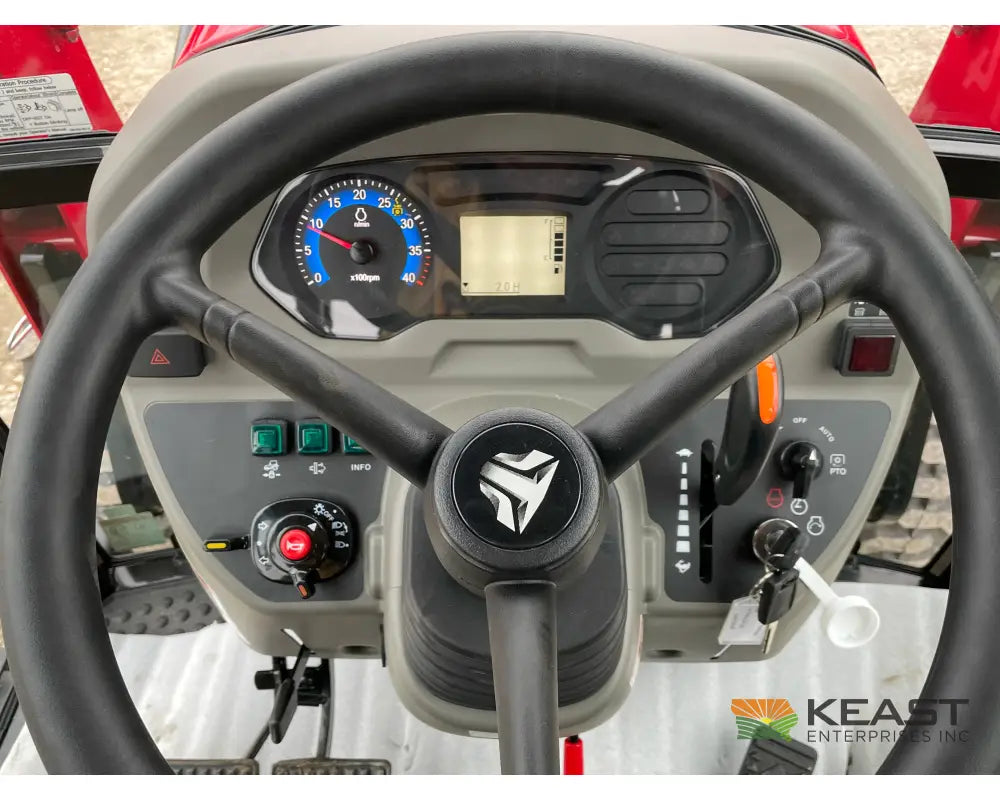 TYM T574HC 55 hp Cab Tractor - Hydrostatic Transmission 2,790 lb Capacity Loader Tractors