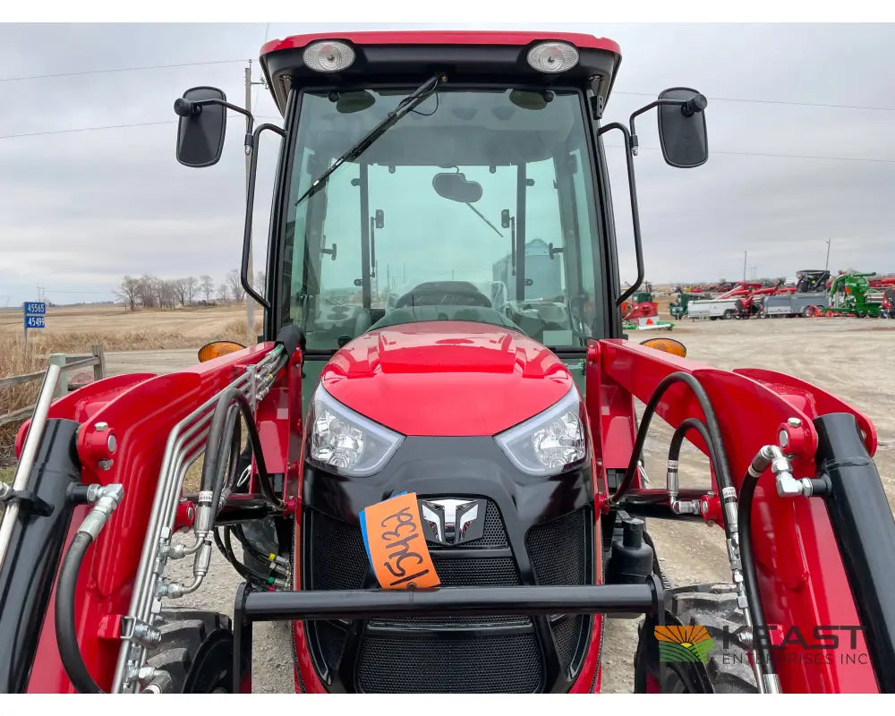 TYM T574HC 55 hp Cab Tractor - Hydrostatic Transmission 2,790 lb Capacity Loader Tractors