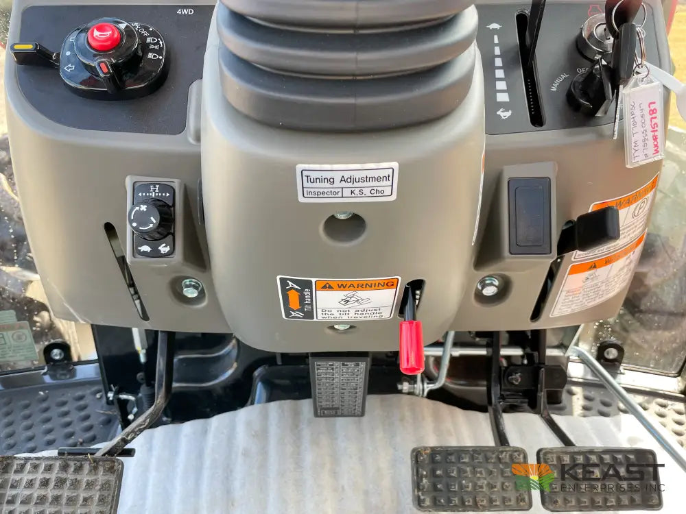 TYM T754 75 hp Cab Tractor - Powershuttle Transmission 3,278 lb Capacity Loader Tractors