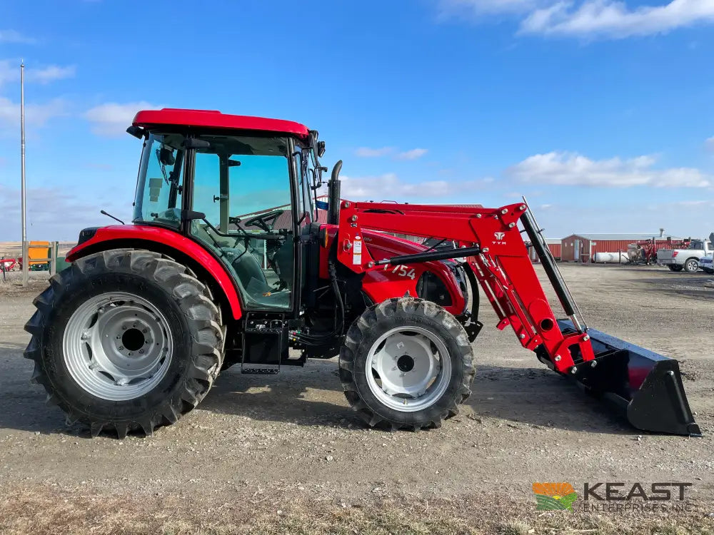 TYM T754 75 hp Cab Tractor - Powershuttle Transmission 3,278 lb Capacity Loader Tractors
