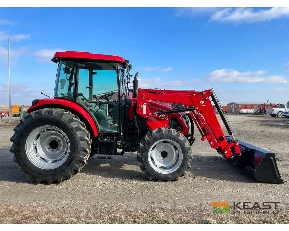 TYM T754 75 hp Cab Tractor - Powershuttle Transmission 3,278 lb Capacity Loader Tractors