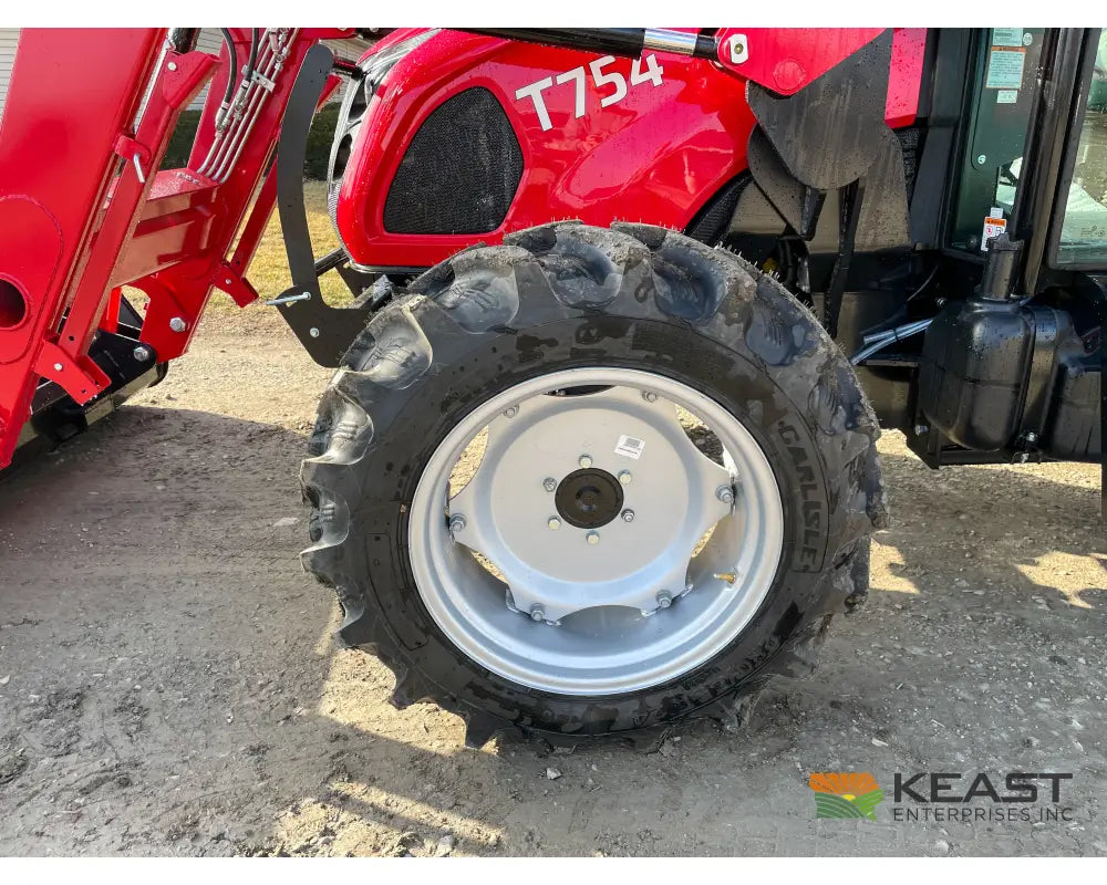 TYM T754 75 hp Cab Tractor - Powershuttle Transmission 3,278 lb Capacity Loader Tractors