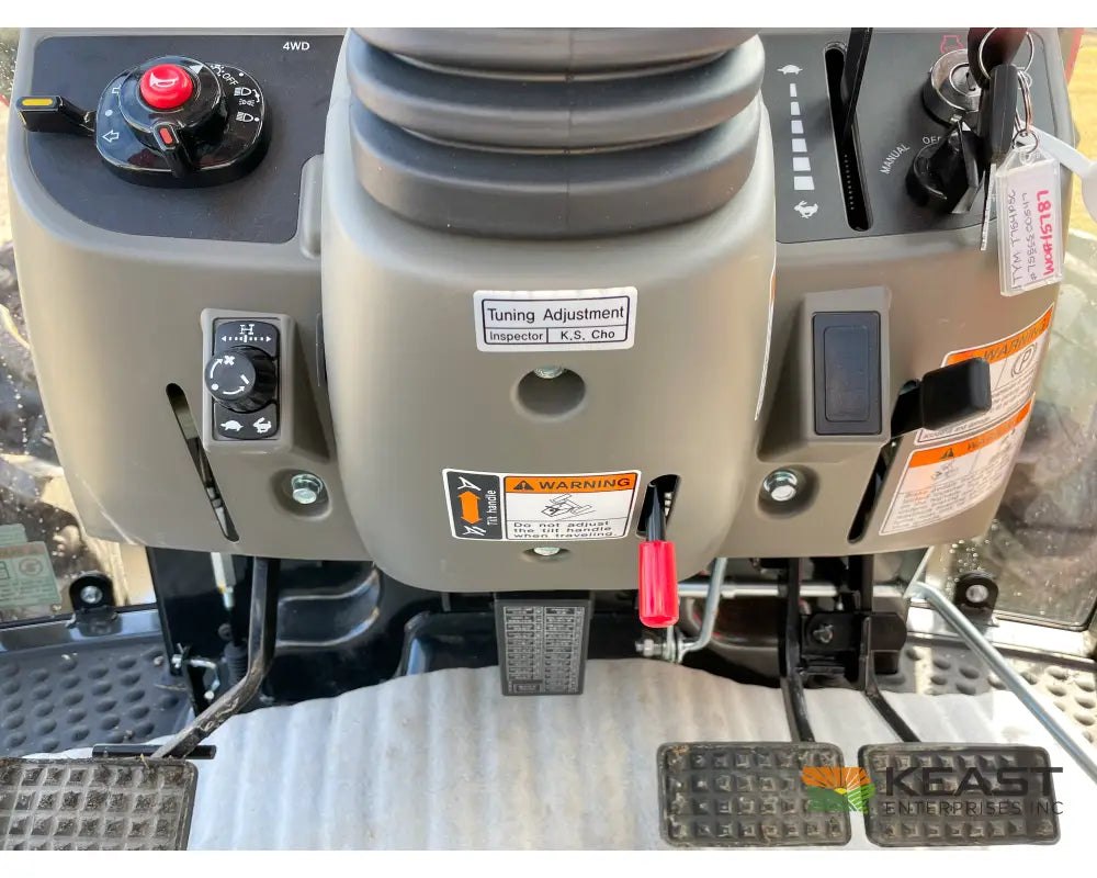 TYM T754 75 hp Cab Tractor - Powershuttle Transmission 3,278 lb Capacity Loader Tractors