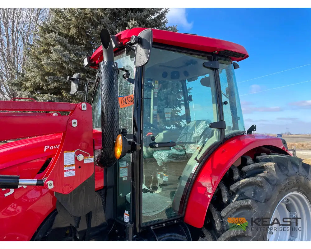 TYM T754 75 hp Cab Tractor - Powershuttle Transmission 3,278 lb Capacity Loader Tractors