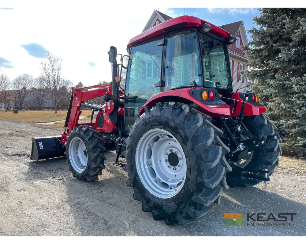 TYM T754 75 hp Cab Tractor - Powershuttle Transmission 3,278 lb Capacity Loader Tractors