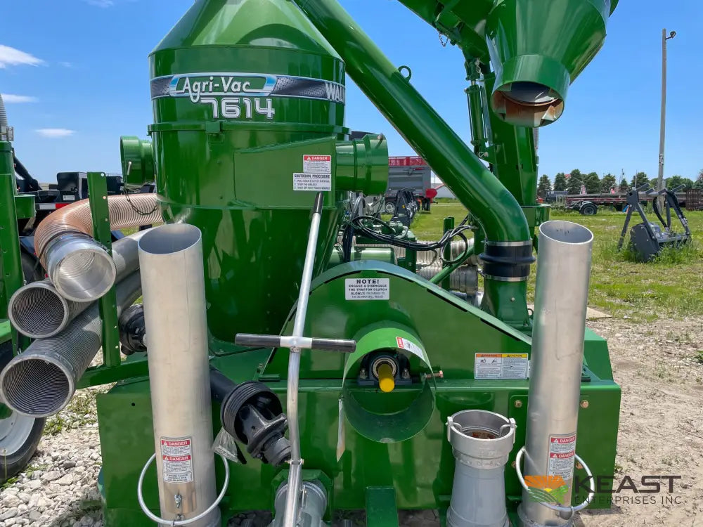 Walinga 7614DLX Grain Vac - Up to 5,500 BPH Capacity Full Pipe Package Grain Vacs