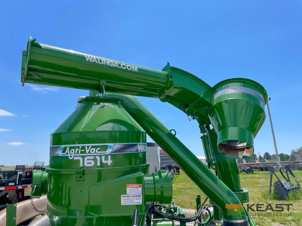 Walinga 7614DLX Grain Vac - Up to 5,500 BPH Capacity Full Pipe Package Grain Vacs