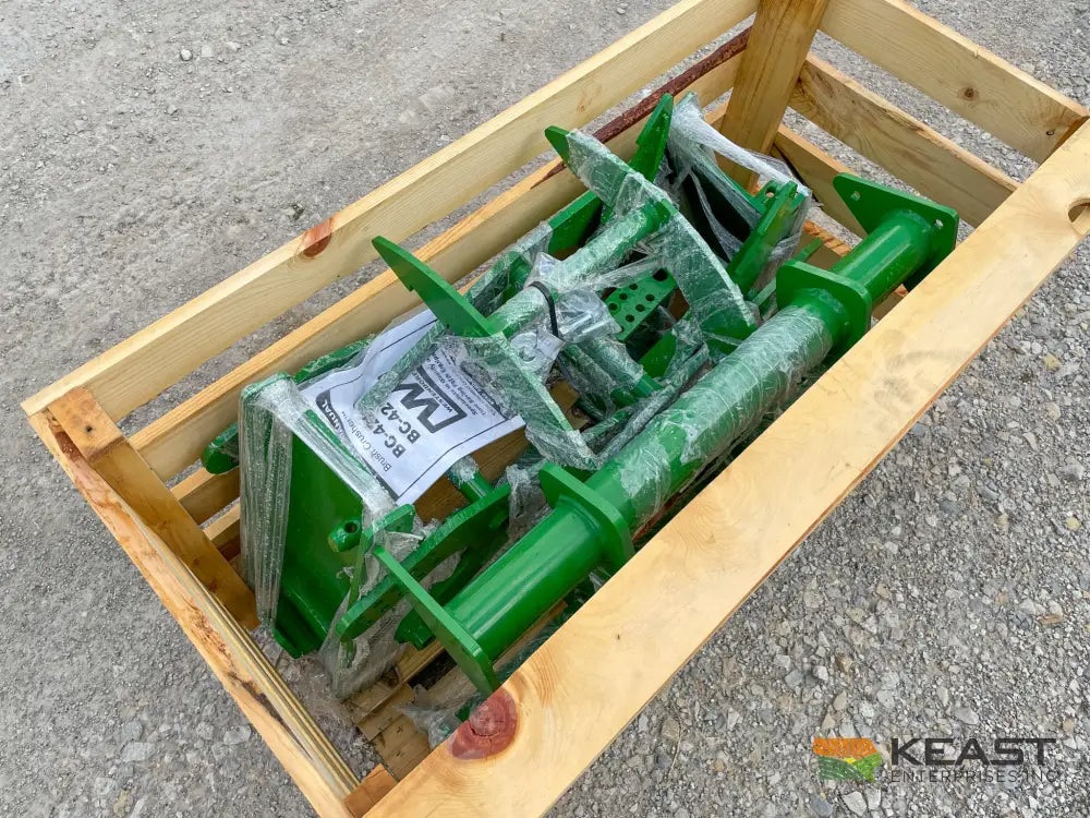 Westendorf BC4215 Brush Crusher Grapple - John Deere Loader Mount Brush Grapples