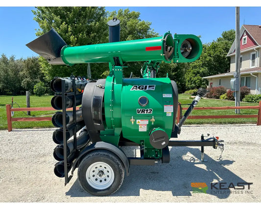 AGI REM VR12 grain vac with full pipe package at Keast Enterprises