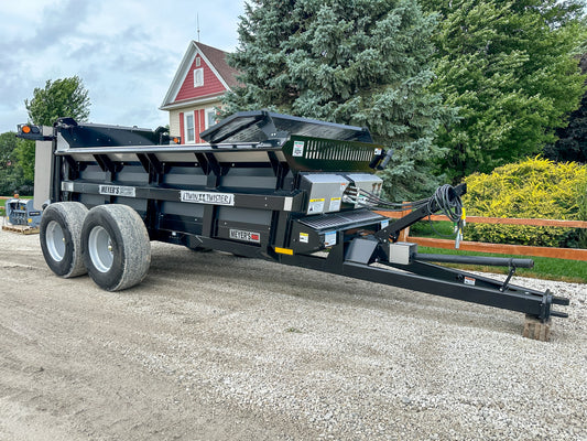 Meyers VB235 Manure Spreader - 235 Cu Ft Capacity Struck, Poly Box