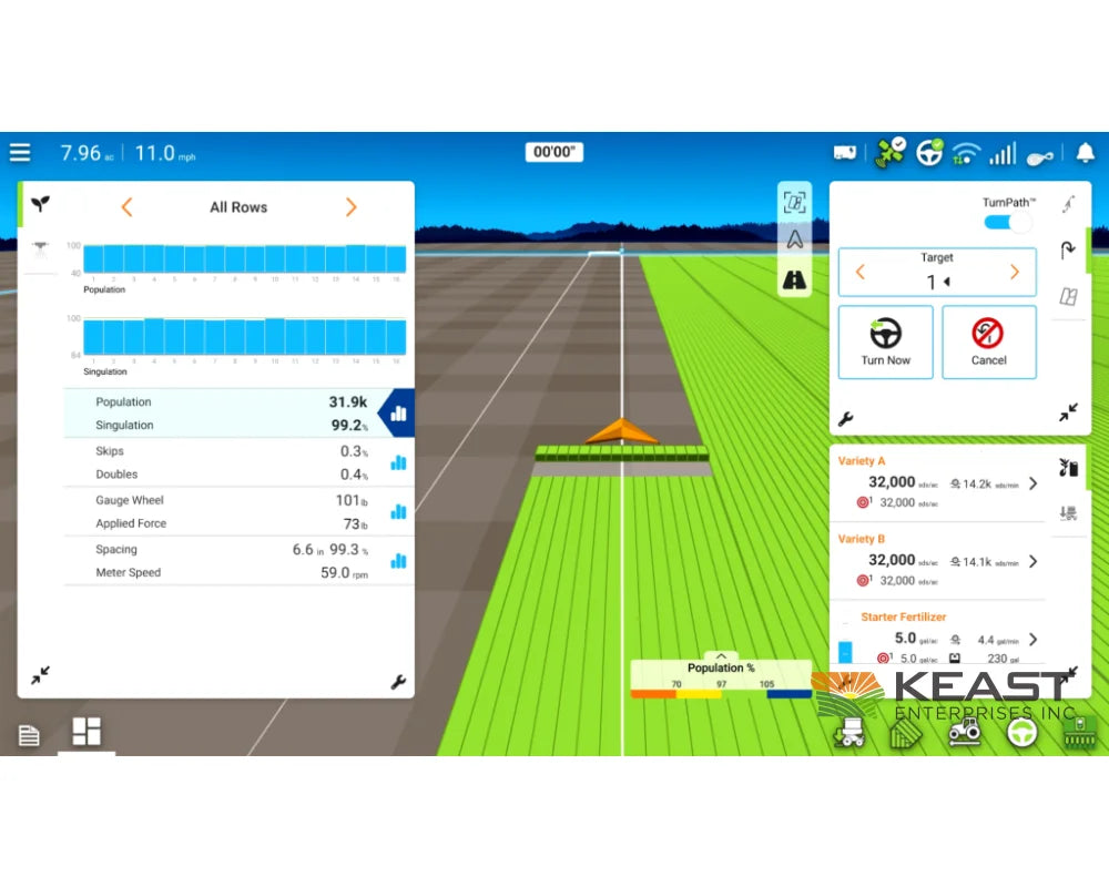 Ag Leader InCommand Go Display GPS 7500 Receiver and SteadySteer Wheel Kit Precision Ag Systems