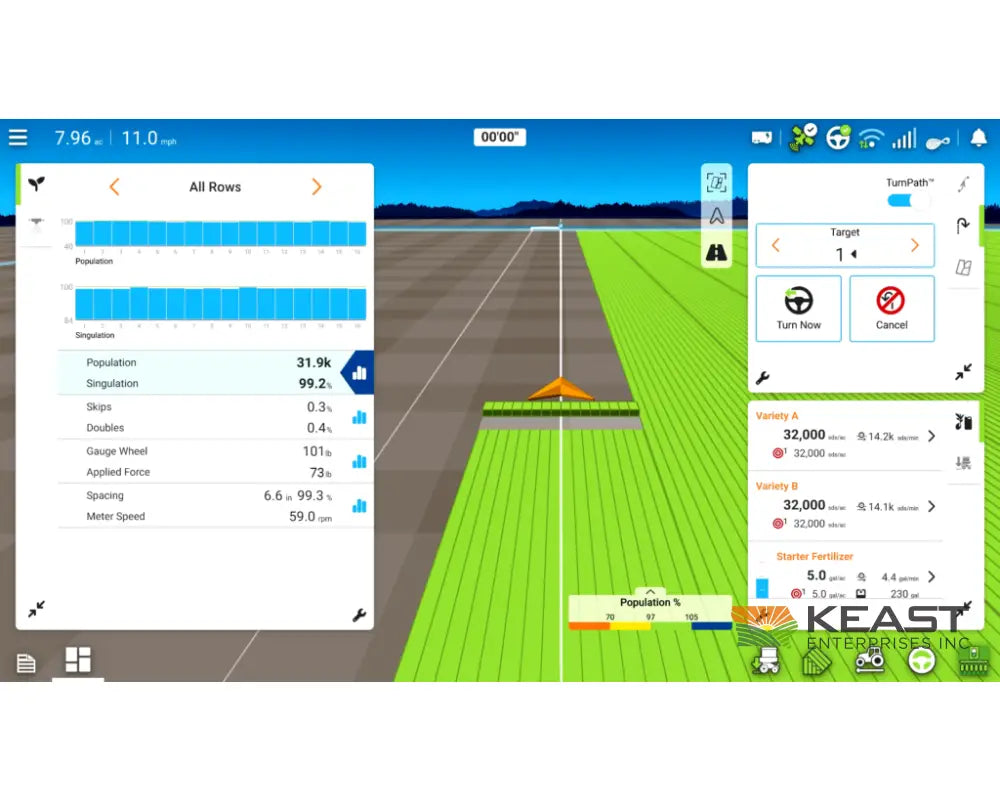 Ag Leader InCommand Go Display GPS 7500 Receiver and SteadySteer Wheel Kit Precision Ag Systems