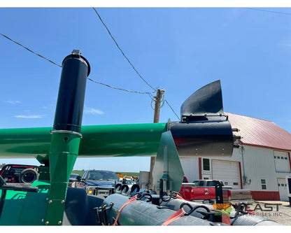 AGI REM VR12 upper frame with vertical stack and inlet hopper