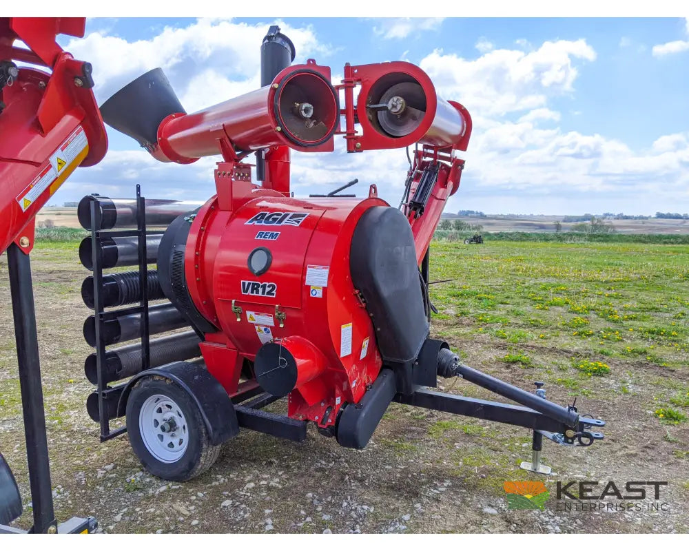 AGI REM VR12 Grain Vac Full Pipe Package 10,000 BPH Capacity Grain Vacs
