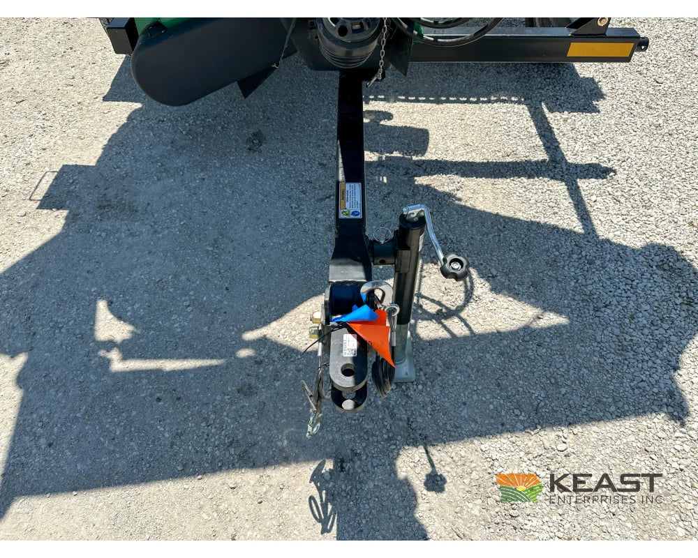 AGI REM VR12 drawbar hitch, jack and safety chain