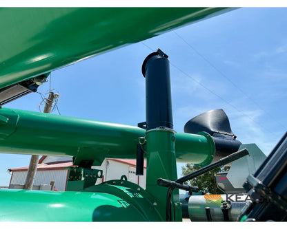 AGI REM VR12 upper frame with vertical stack and auger tube