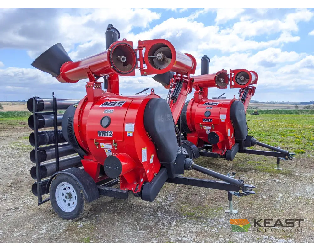 AGI REM VR12 Grain Vac Full Pipe Package 10,000 BPH Capacity Grain Vacs