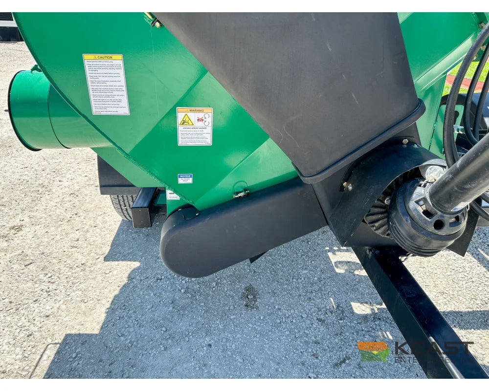 AGI REM VR12 lower fan housing and PTO driveline close-up