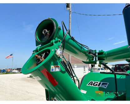 AGI REM VR12 discharge auger pivot and AGI decals