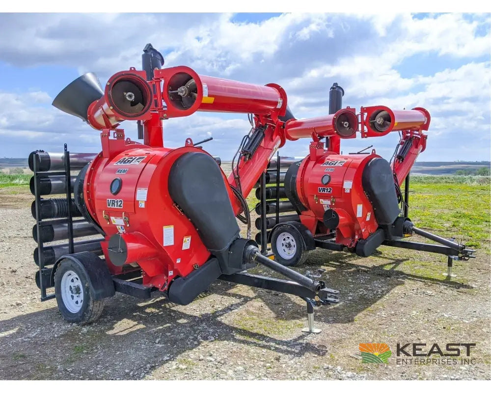 AGI REM VR12 Grain Vac Full Pipe Package 10,000 BPH Capacity Grain Vacs