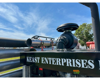 AGI REM VR12 Self Powered Diesel Grain Vac Full Pipe Package 10,000 BPH Capacity Isuzu Engine Grain Vacs
