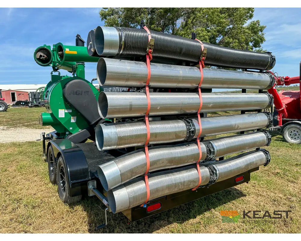 AGI REM VR12 Self Powered Diesel Grain Vac Full Pipe Package 10,000 BPH Capacity Isuzu Engine Grain Vacs
