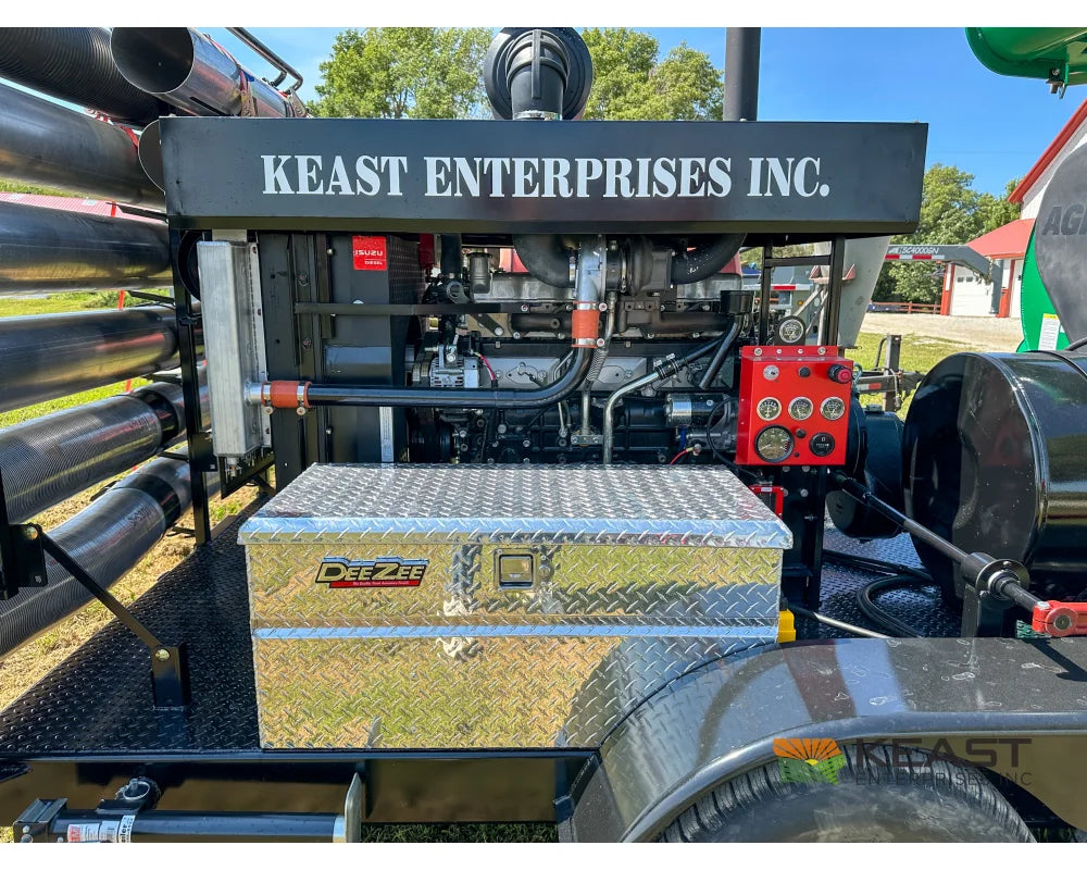 AGI REM VR12 Self Powered Diesel Grain Vac Full Pipe Package 10,000 BPH Capacity Isuzu Engine Grain Vacs