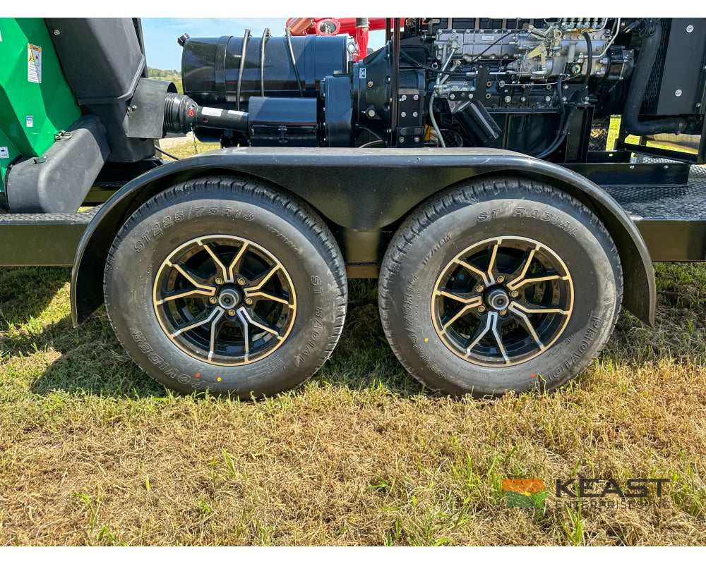 AGI REM VR12 Self Powered Diesel Grain Vac Full Pipe Package 10,000 BPH Capacity Isuzu Engine Grain Vacs