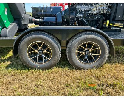AGI REM VR12 Self Powered Diesel Grain Vac Full Pipe Package 10,000 BPH Capacity Isuzu Engine Grain Vacs