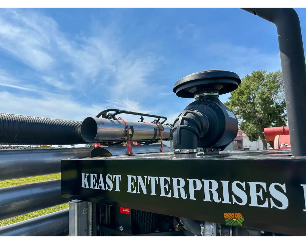 AGI REM VR12 Self Powered Diesel Grain Vac Full Pipe Package 10,000 BPH Capacity Isuzu Engine Grain Vacs