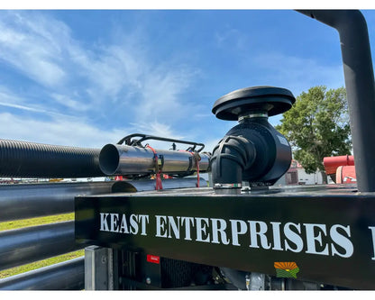 AGI REM VR12 Self Powered Diesel Grain Vac Full Pipe Package 10,000 BPH Capacity Isuzu Engine Grain Vacs